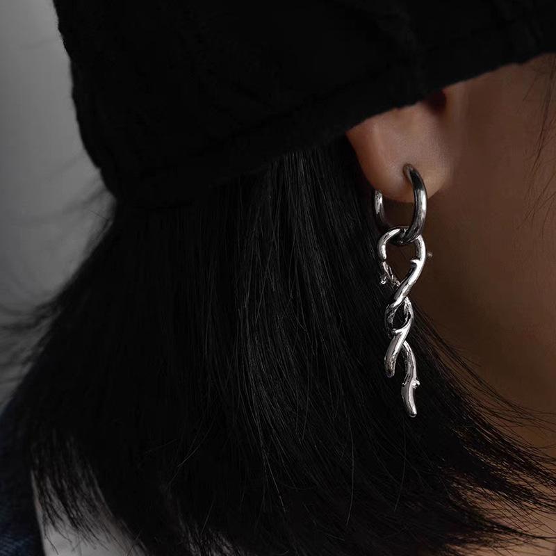 

Серьги в форме шипов из нержавеющей гипоаллергенной стали, колючие серьги для женщины, мужчины, дизайнерская бижутерия