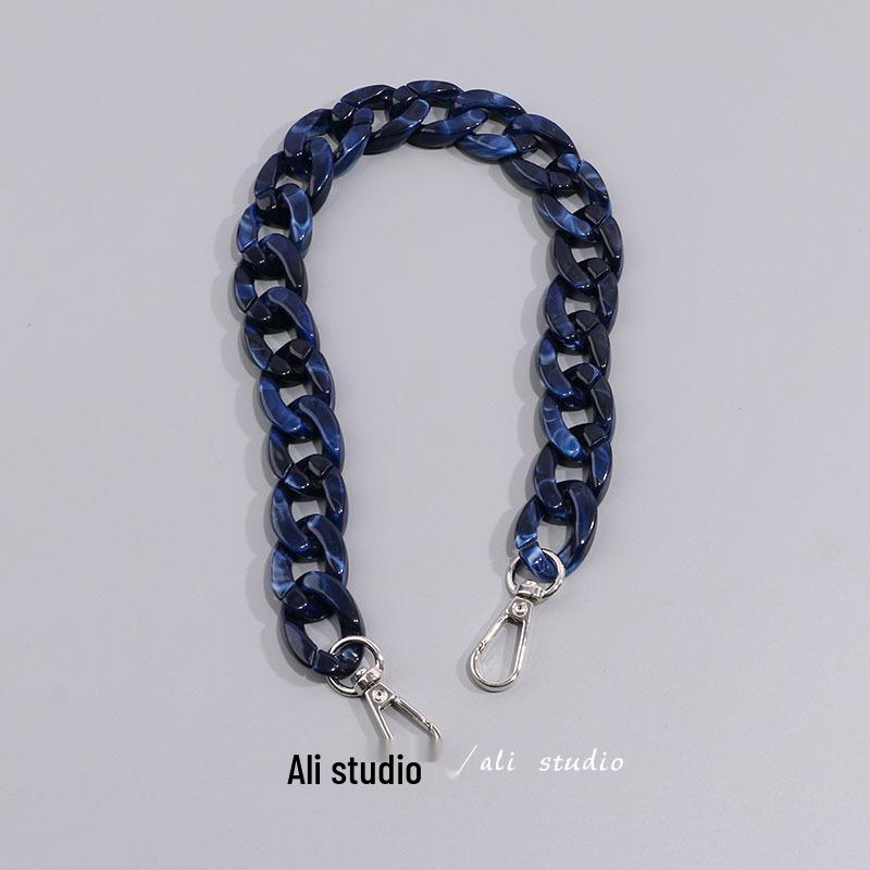 Multi-color Acrylic Chain: Versatile Bag Strap, Phone Lanyard, and Crossbody Accessory