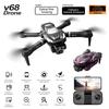 V68 MAX Drone 4K Electric Adjustable Three Camera Aerial Photography Optical Flow Bbstacle Avoidance Four Axis Brushless Drone