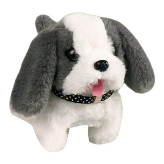 1 Set Kids Electronic Plush Dog Toy Walking Interactive Puppy Rabbit Cat Plushie Toy Toddlers Boys Girls Educational Simulation Animal Toy