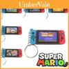 Super Mario Modelo de Console de Jogo Switch Chaveiro Pingente Argola de Chave Para Crianças Presentes Natal