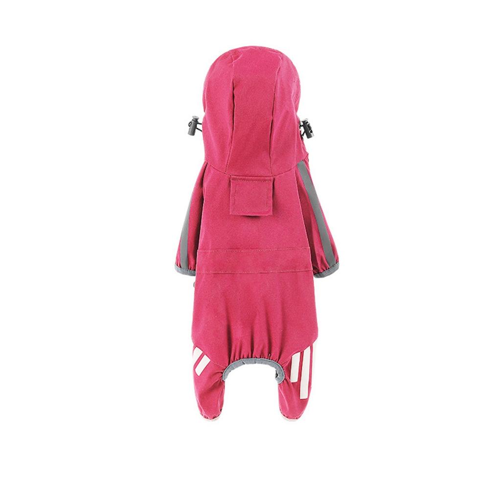 Velký psí pláštěnkový styl reflexní pruh pláštěnka pro domácí mazlíčky psí pláštěnka s kapucí