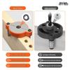 Vertical Drilling Locator: Quick Jointing Center Hole Punch Assistant for 2.5-15mm Wood Board
