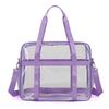 Waterproof Transparent Crossbody  Bag PVC Material Beach Swimming Bag  Bath Organization