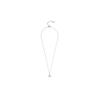 Vivienne Westwood Reina Saturn Orbit Crystal Pendant Necklace Women necklace Brass Silver 6302009502P102SM