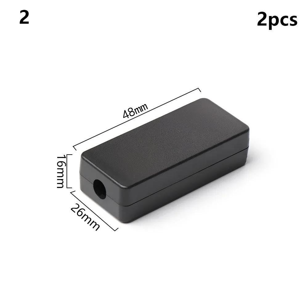 Waterproof Black DIY Housing Instrument Case ABS Plastic Project Box Storage Case Enclosure Boxes Electronic Supplies
