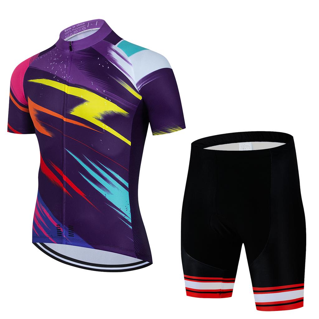 Herren Fahrradbekleidung Wear Better Rainbow Team Radtrikot Kurzarm Fahrradbekleidung Sommer Rennrad Sets 2023