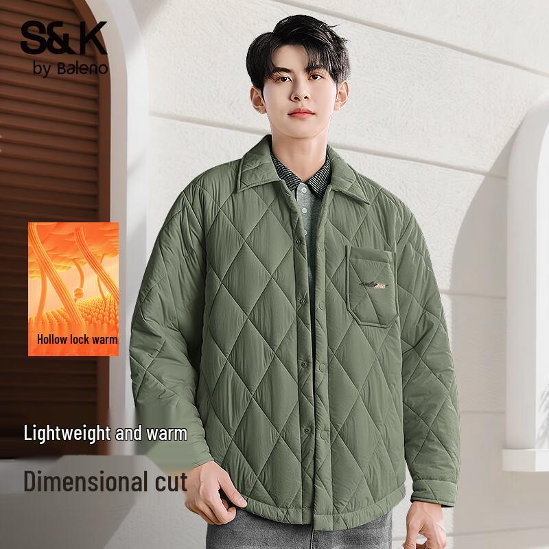 Baleno Men's S&K Series Quilted Padded Jacket