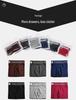 Men's European & American Pure Cotton U-Convex Mid-Waist Boxer Briefs - Comfortable, Loose, Breathable, Plus Size Square Leg Underwear