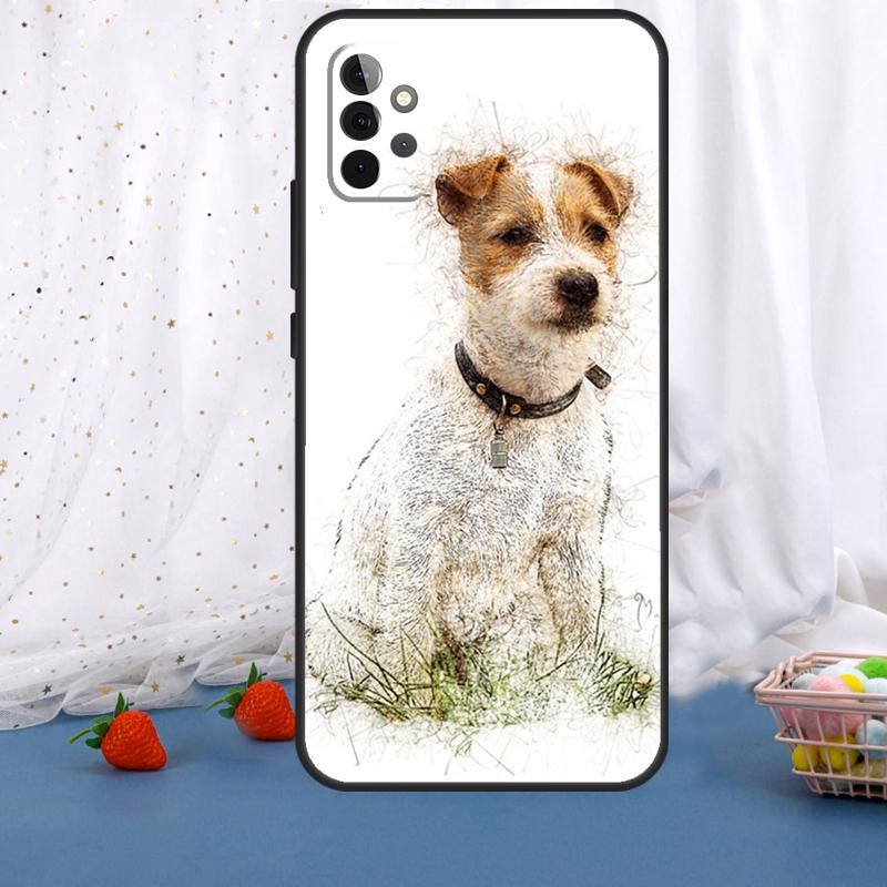 Jack Russell Terrier For Samsung Galaxy A15 A55 A35 A53 A33 A13 A36 A56 A26 A16 A22 A32 A52 A54 A34 A05 A06 Case