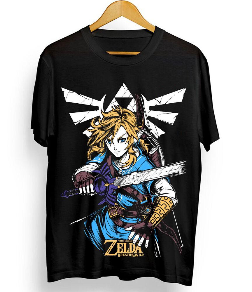 The Legend of  T-shirt Link To The Past Graphic Print Anime Shirt All Size