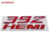 Červeno/Černý Auto 3D Nápis 392 Hemi HEMI392 Znak Odznak Logo