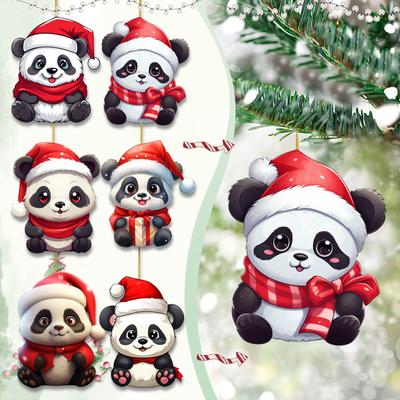 Christmas Tree Decoration Pendant Fun Cartoon Cute Pendant Garden Tree Decoration Unforgettable Gift