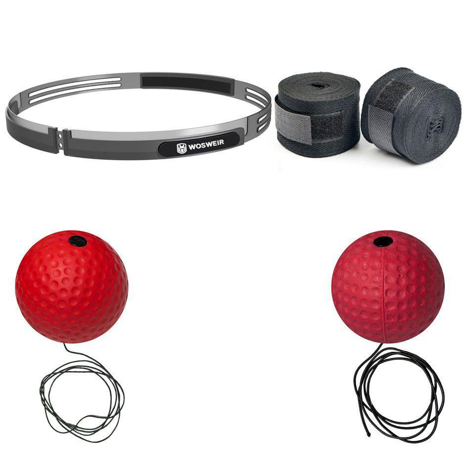 Head-mounted Boxing Speed Ball for Adult Training & Quick Reflexes