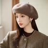 Autumn and Winter New Hat Women's Casual High-end Beret Retro Painter Hat
