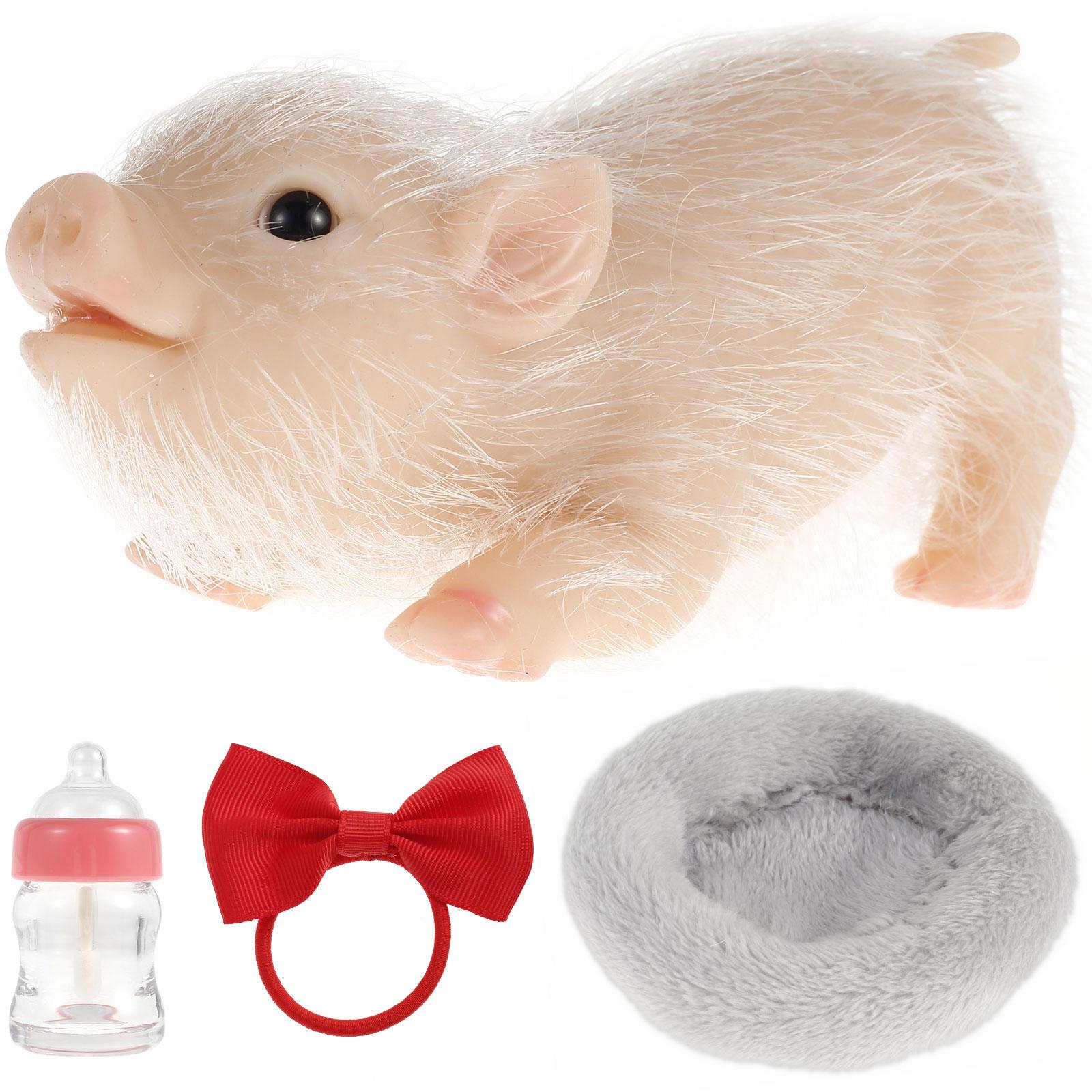 

Подвеска в виде куклы-свинки из мягкого силикона, игрушка в виде куклы-свинки, мохнатые украшения для девочек и мальчиков, рождественские подарки, украшение для дома