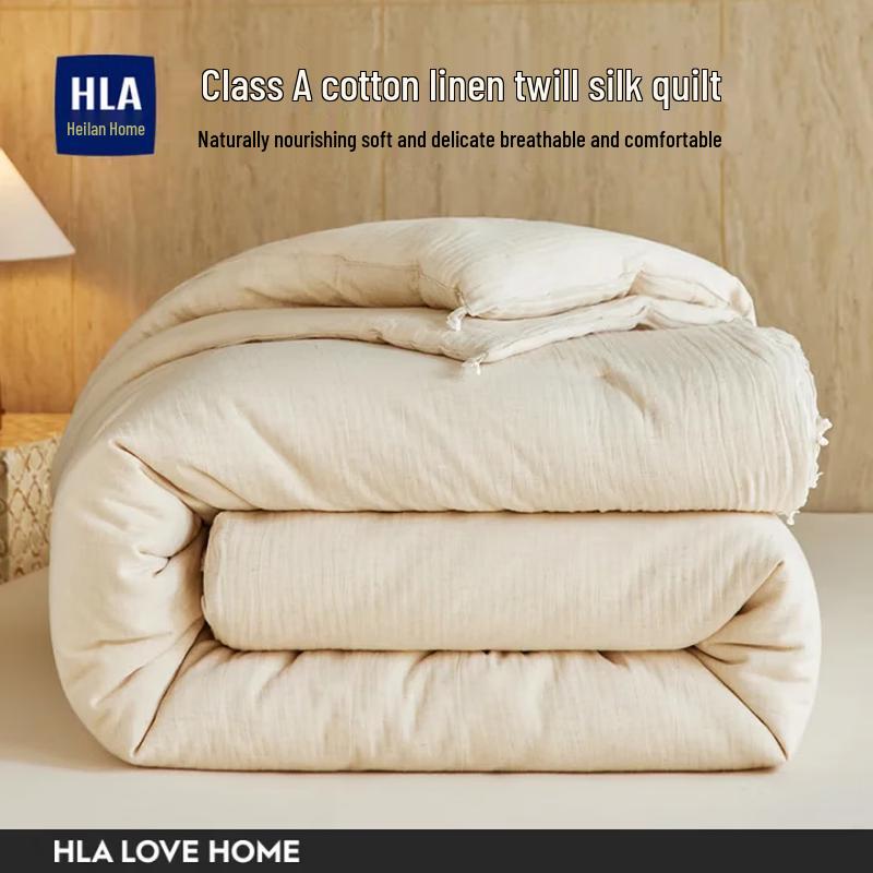 

HLA Cotton Linen Silk Blend Quilt