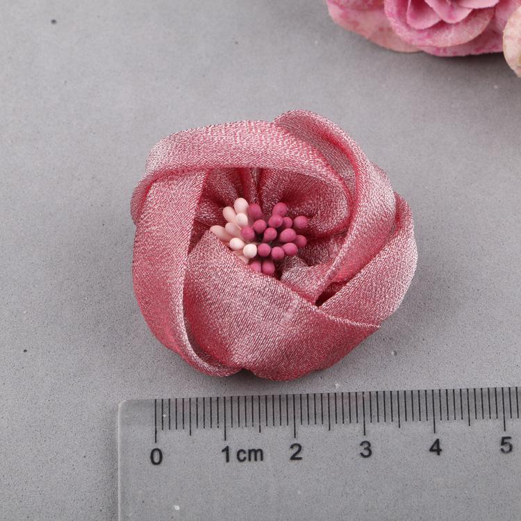 Frühlings-Haar- und Schuhblumen-Accessoires – handgefertigte Blumen aus Wolkengarn für Haarnadeln und Kleidungsdekor für Mädchen