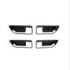 Carbon Fiber Inner Door Handle Bowl Cover Trim For Toyota Highlander 2021-2024