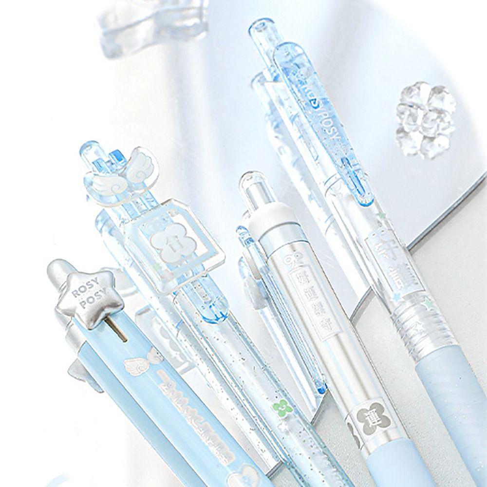4Pcs Black Ink Scented Gel Pen Quick Drying Error Correction Pen  Back To School