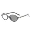 Retro Oval Frame Photochromic Reading Glasses Women Plus Diopter Eyewear Fashion Anti-Blue Light Prescription Sun Shades Glasses