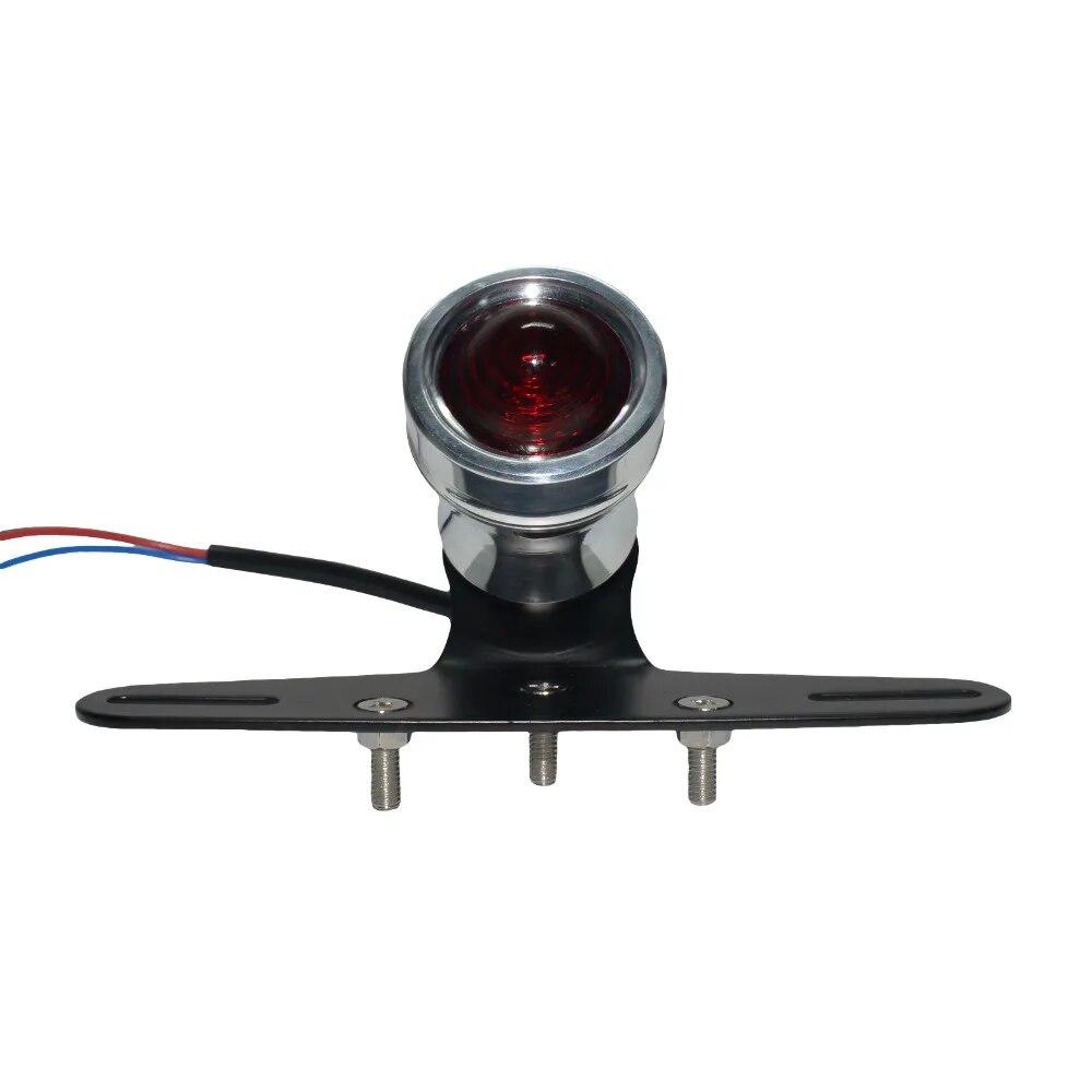 Motorcycle LED Taillight Rear Lamp License Plate Light Bracket Turn Signal Brake Light For Harley Honda Yamaha Tail Light