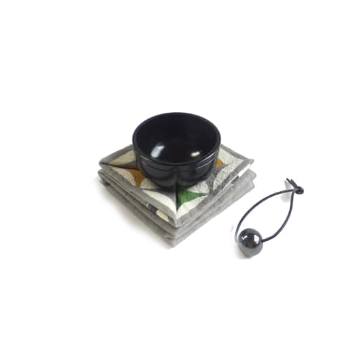 

Yamaguchi Hisanobu Otomorin Jet Black Hematite