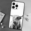 Bull Animal Phone Case For iPhone 17 16 14 13 12 11 15 Pro Max Plus 12 13 mini 16e 17 Air Bumper Cover