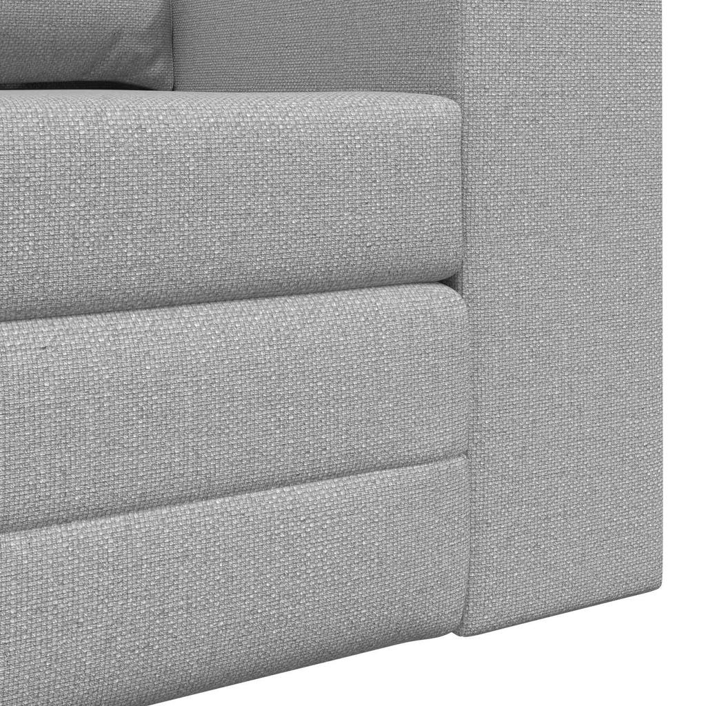 Cloud Gray Sleeper Sofa 148 X 71 X 83 Cm Fabric