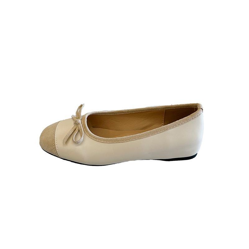 Flat Silver Single Shoes Women's New Summer Skirt Ballet Beanie Shoes Mary Jane Gentle Evening Shoes