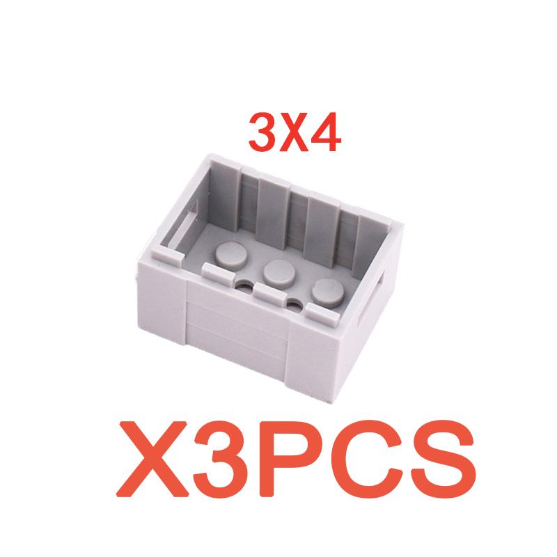 

MOC Городские строительные блоки Персонаж Маленькая деталь Совместимые аксессуары Кирпич Бокал для вина Пентаграмма Стержень Коробка Игрушка S026