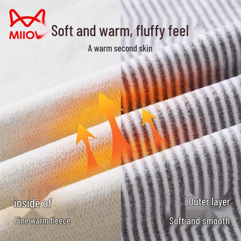 MaoRen Kids Wool Silk Thermal Underwear Set