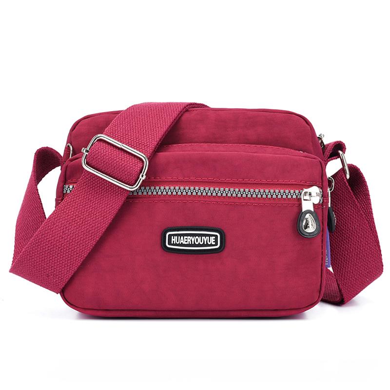 2023 décontracté Designer Femmes Sac À Bandoulière En Nylon Femme Sac À Main Sac À Bandoulière Étanche Filles Sacs de Messager Bandoulière Femmes Petit