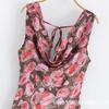 Wholesale Women's Clothing New Summer European and American Style Fashion Temperament French Vacation Flower Print Dress