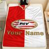 1 Stück Benutzerdefinierter Name PHEilips Sport Vereniging Gemustert Flanelldecke für Heimdekoration Wärme und Komfort Geschenke Feiertagsgeschenk -HE172