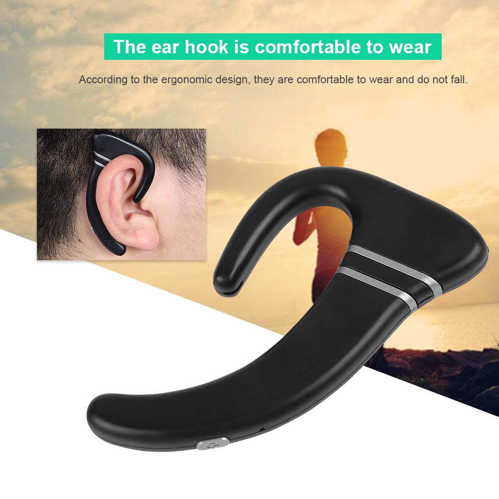 Mini Kabelloses Sport Bluetooth Ohrbügel Headset Stereo Kopfhörer