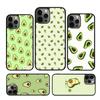 Cute Avocado Phone Case for iPhone 17 Air 16 PRO MAX 15 14 PLUS 12 11 13 Back Cover Fundas Shell Coque
