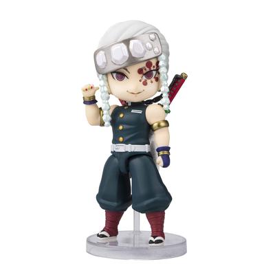TAMASHII NATIONS Figuarts Mini Demon Slayer Tengen Uzui 100mm PVC ABS Painted Action Figure BAS60829