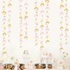 Party Decoration Flower Wreath Wedding Festival Celebration Hanging Decoration Garden Ribbon