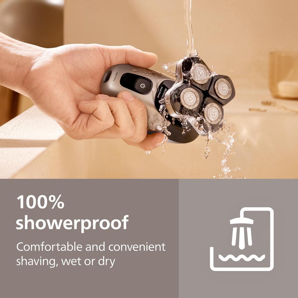 Philips HeadShaver Pro 7000 HS7980/40 Electric Shaver Men’s Wet & Dry