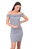 Gray Spanish Dress with Ruffles
