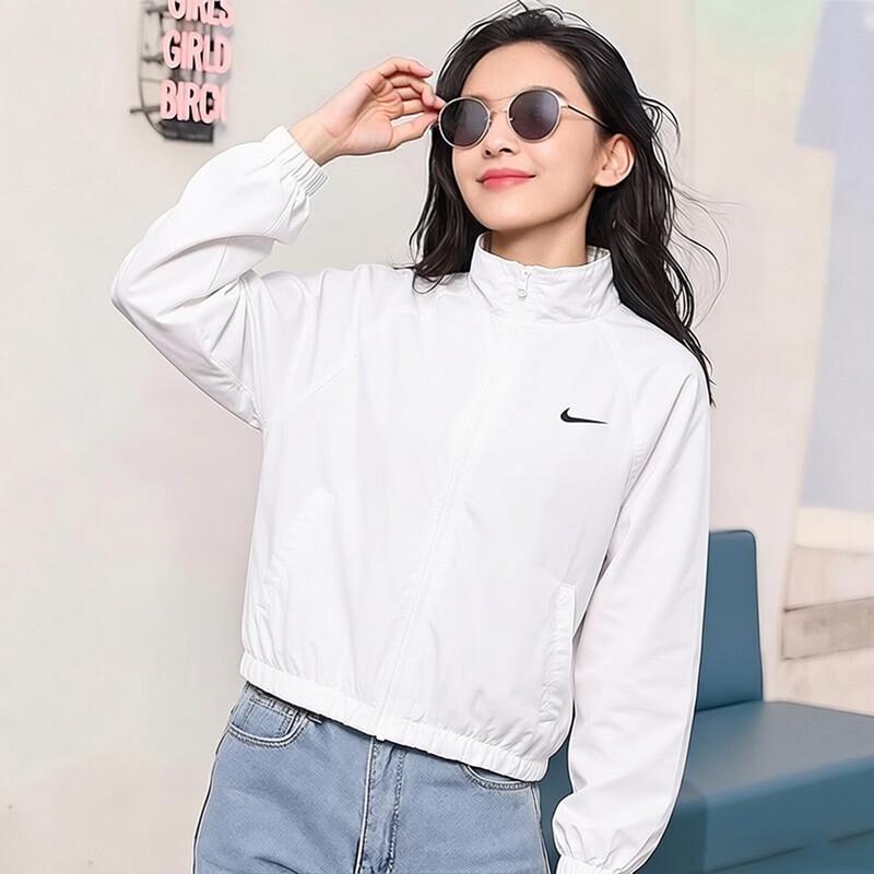 Nike Women s Woven Stand-Collar Jacket M