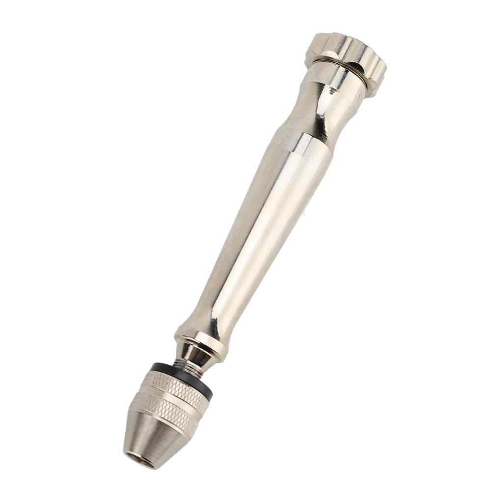 Hand Drill Bits Set Manual Small Hand Drill and 10PCS PCB Bits for Resin Clay Craft