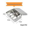 DeRuiEn Stainless Steel Condiment Box