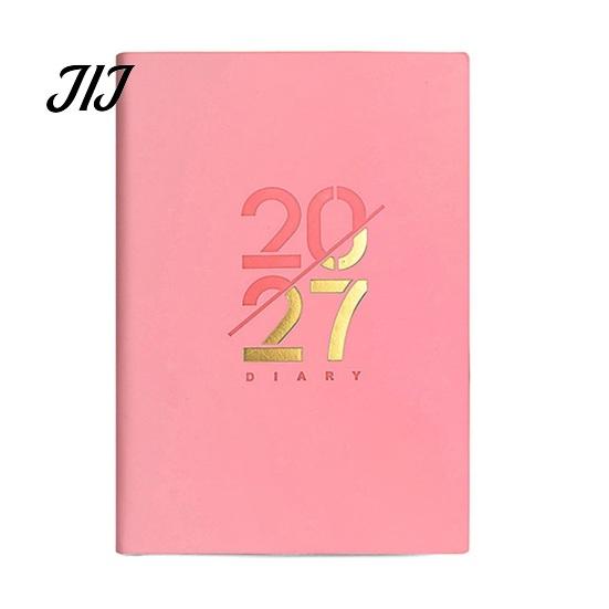 Academic Planner for Students 2027 with Monthly And Annual Schedule, A5 Thick Ink-proof Paper Personal Organizer Agenda Notebook, Durable PU