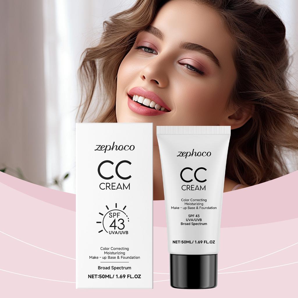 zephoco Protective Moisturizing Foundation Light, moisturizing, brightening, refreshing, long-lasting, non-smudging foundation