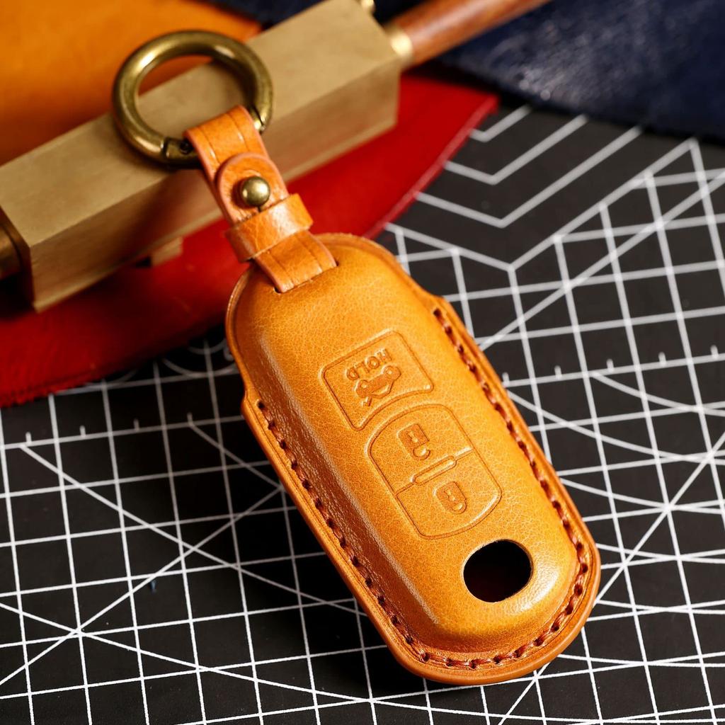 SANRILY Mazda Key Case, Key Holder, Key Cover, Key Protection, For Mazda Atenza CX-4,