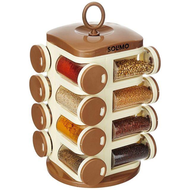 Buy Revolving Spice Rack set (16 pieces) at affordable prices — free