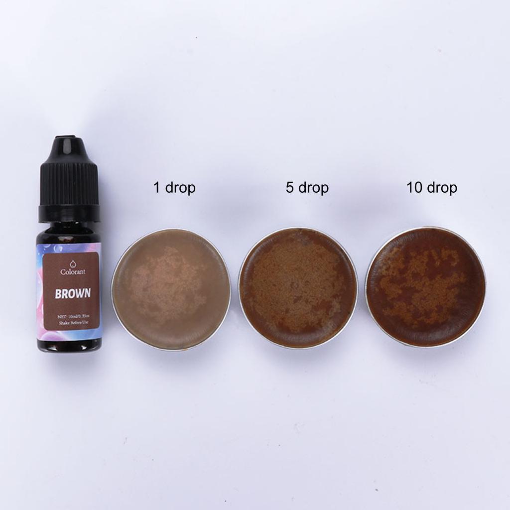 10ml Epoxy Pigment DIY Concentrated Highly Making Liquid Candle Resin Coloring Pigment