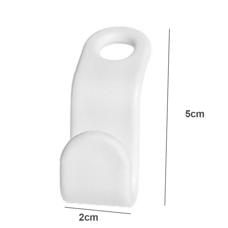 

10pcs Hanger Hooks for Plastic Clips Clothes Space Saving Hangers for Clothes Closet Hangers Space Saver